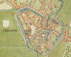 Oudenaarde, Belgium ; Deventer map