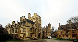 Oxford magdalen college cour