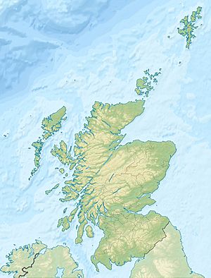 Map showing the location of Eskdale