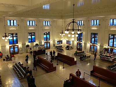 Seattle King Street Station Inside