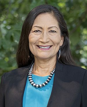 Secretary Deb Haaland, official headshot