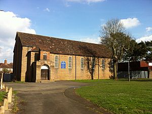 St Gabriel's Church, Weoley Castle.JPG