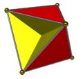 Tetrahemihexahedron rotation