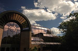 Exterior of The RainForest of the Cleveland Metroparks Zoo