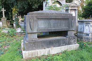 The grave of the Marquis of Sligo, Kensal Green Cemetery