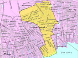 U.S. Census map