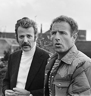 William Goldman and James Caan 1976