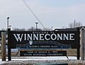 WinneconneWisconsinCityWelcomeSignWIS116