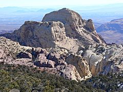 Bridge Mountain from west 1