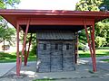 Camp Randall prisoner housing