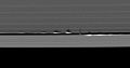 Daphnis edge wave shadows