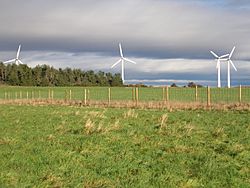 Findhorn wind turbines