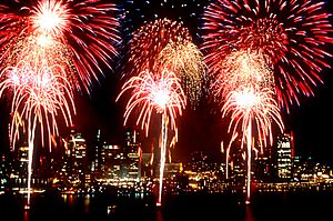 Fireworks DetroitWindsorIntlFreedomFest