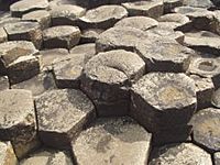 Giants causeway closeup