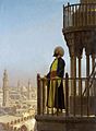 Jean-Léon Gerôme, The Muezzin, 1866, Joslyn Art Museum, Omaha