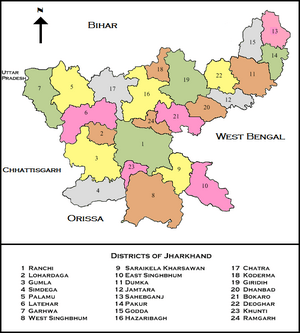 Jharkhanddistricts