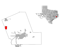 Location of Plum Grove, Texas