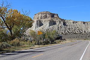 Looking west Henrieville Utah