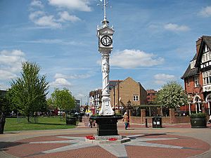 Mitcham clock tower (geograph 1853146)