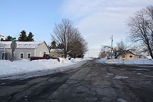 Looking east in Parnell