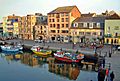 Plymouth Barbican and harbour