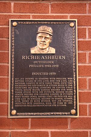 Richie Ashburn plaque