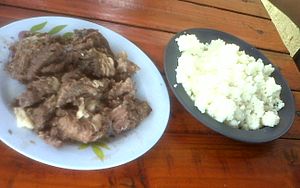 Uphuthu & Skop meal