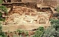 Vihara brick monastery at Ajanta