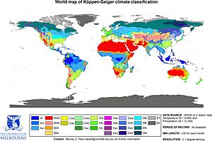 World Koppen Map