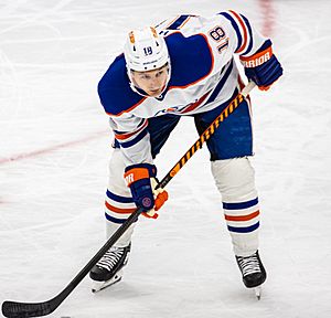 Zach Hyman with the Edmonton Oilers