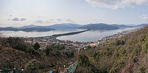 1 Amanohashidate panorama 2014