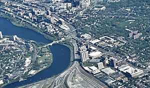 Aerial Boston University