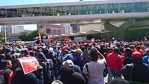 COSATU state capture protest