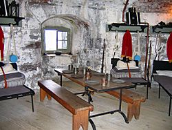 Carleton martello interior