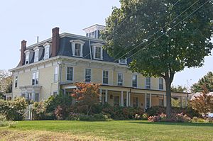 Commack's historic Carll Burr Mansion in 2012.