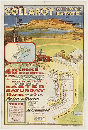 Collaroy subdivision plan 1922 Brooks