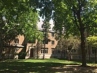 Dillon hall courtyard