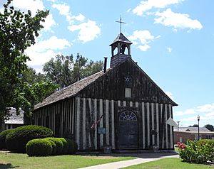 Holy Family Log Church Cahokia 063