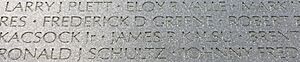 James Kalsu Vietnam Wall name