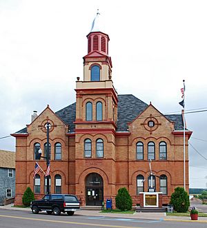 Lake Linden Village Hall and Fire Station Lake Linden MI 2009