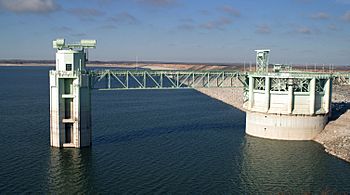 Lake McConaughy Spillway 2002