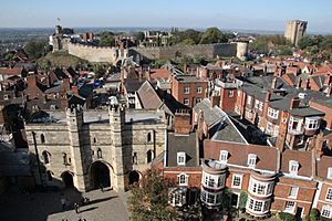 Lincoln Castle view