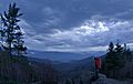 Looking south from the summit of Waterrock Knob