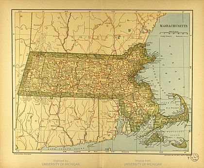 Map of Massachusetts