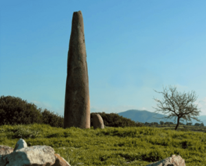 Menhir Monte Corru Tundu Sardinia