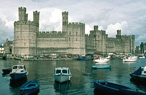 North Wales Caernarfon Castle