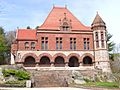 Oakes Ames Memorial Hall (North Easton, MA) - front facade