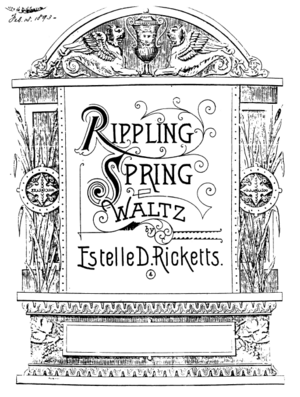 Rippling Spring Waltz Frontispiece