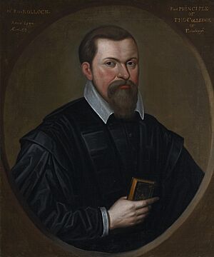 Robert Rollock, first principal of the University of Edinburgh