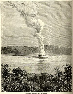 SalvadorVolcanoEngraving